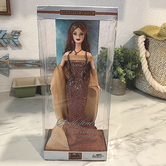 Mattel Other - Mattel Barbie November Birthstone Collection Topaz Collectable Doll